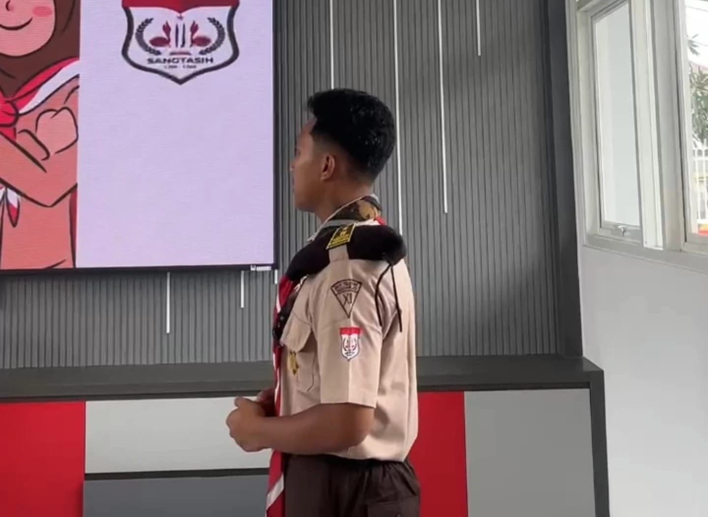 Pengisi Materi Leadership Kegiatan Kursus Pengelolaan Dewan Ambalan (KPDA)